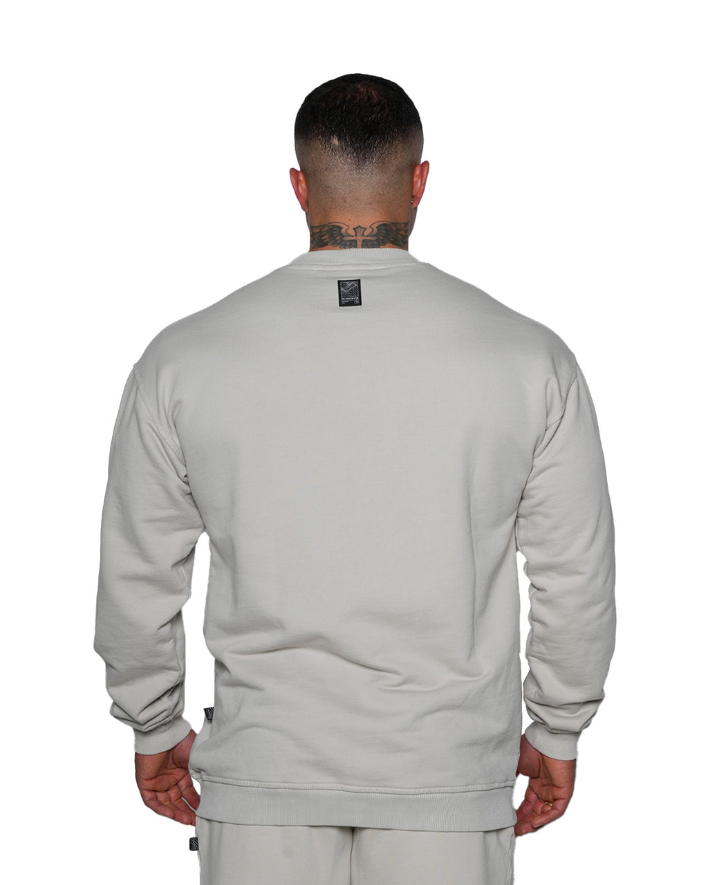 Buzo Cuello Redondo Beige