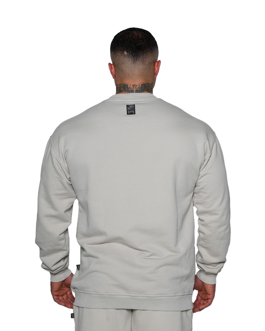 Buzo Cuello Redondo Beige