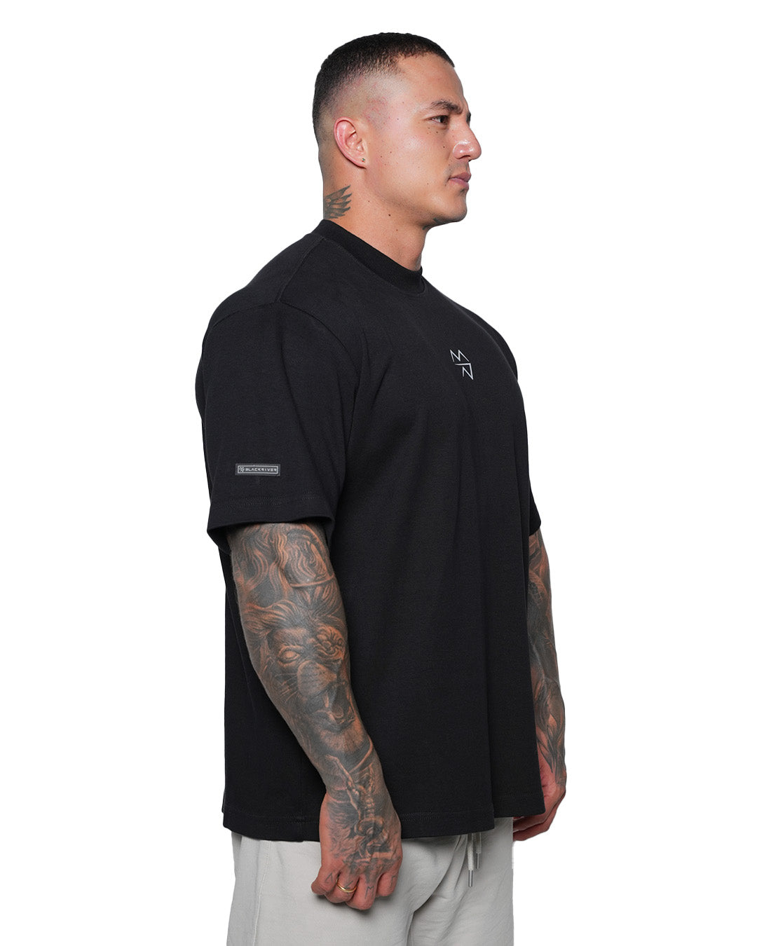 Camiseta Isotipo Boxy 320 gr