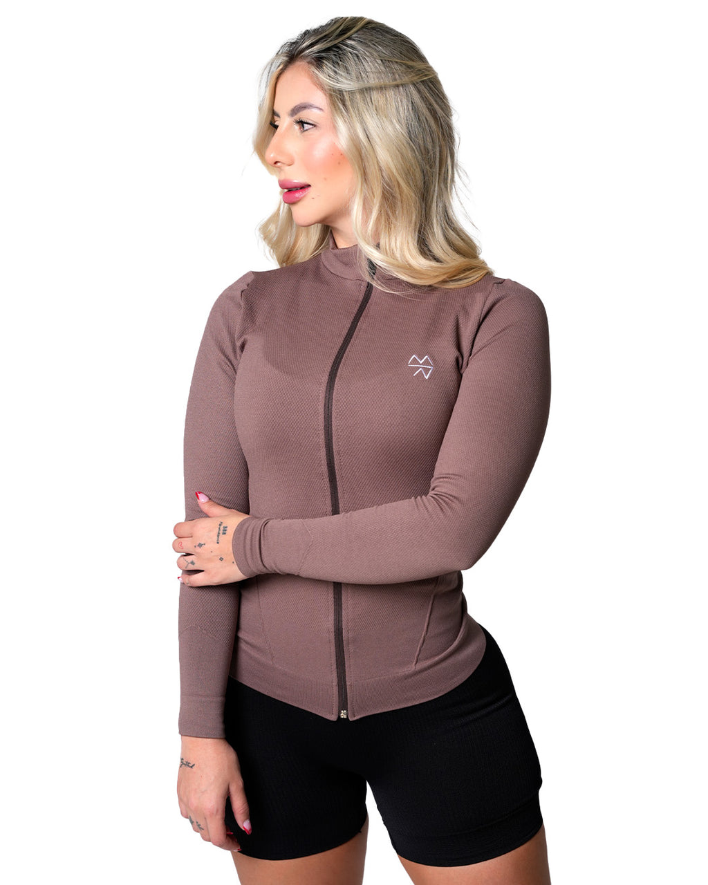 Chaqueta Seamlees con cierre