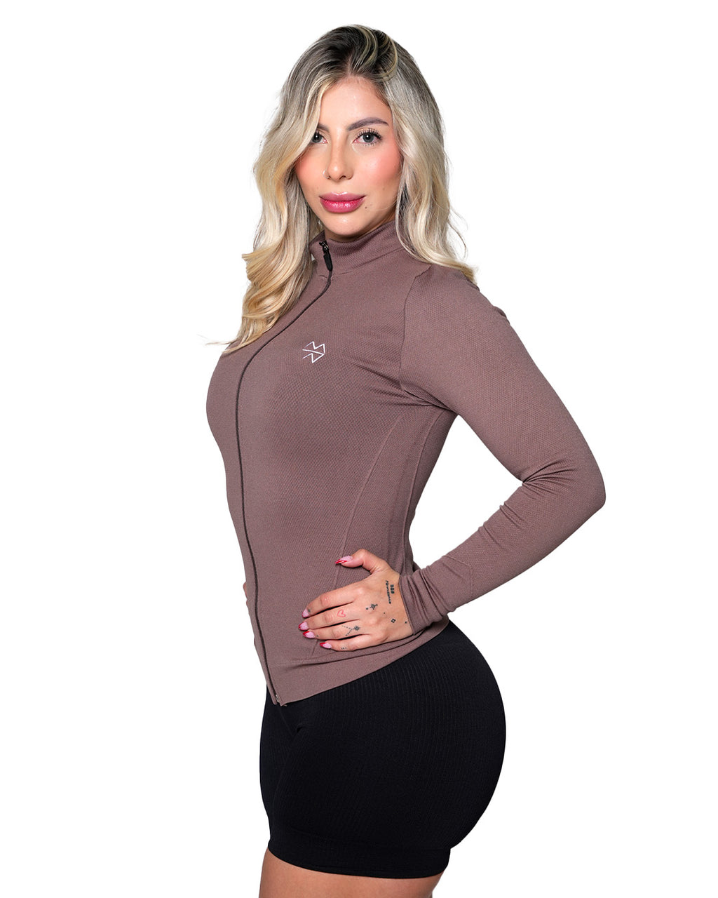 Chaqueta Seamlees con cierre