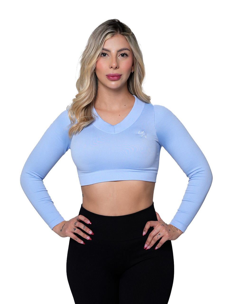 Croptop Manga Larga