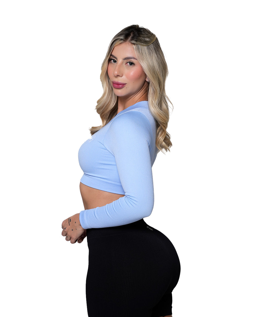 Croptop Manga Larga