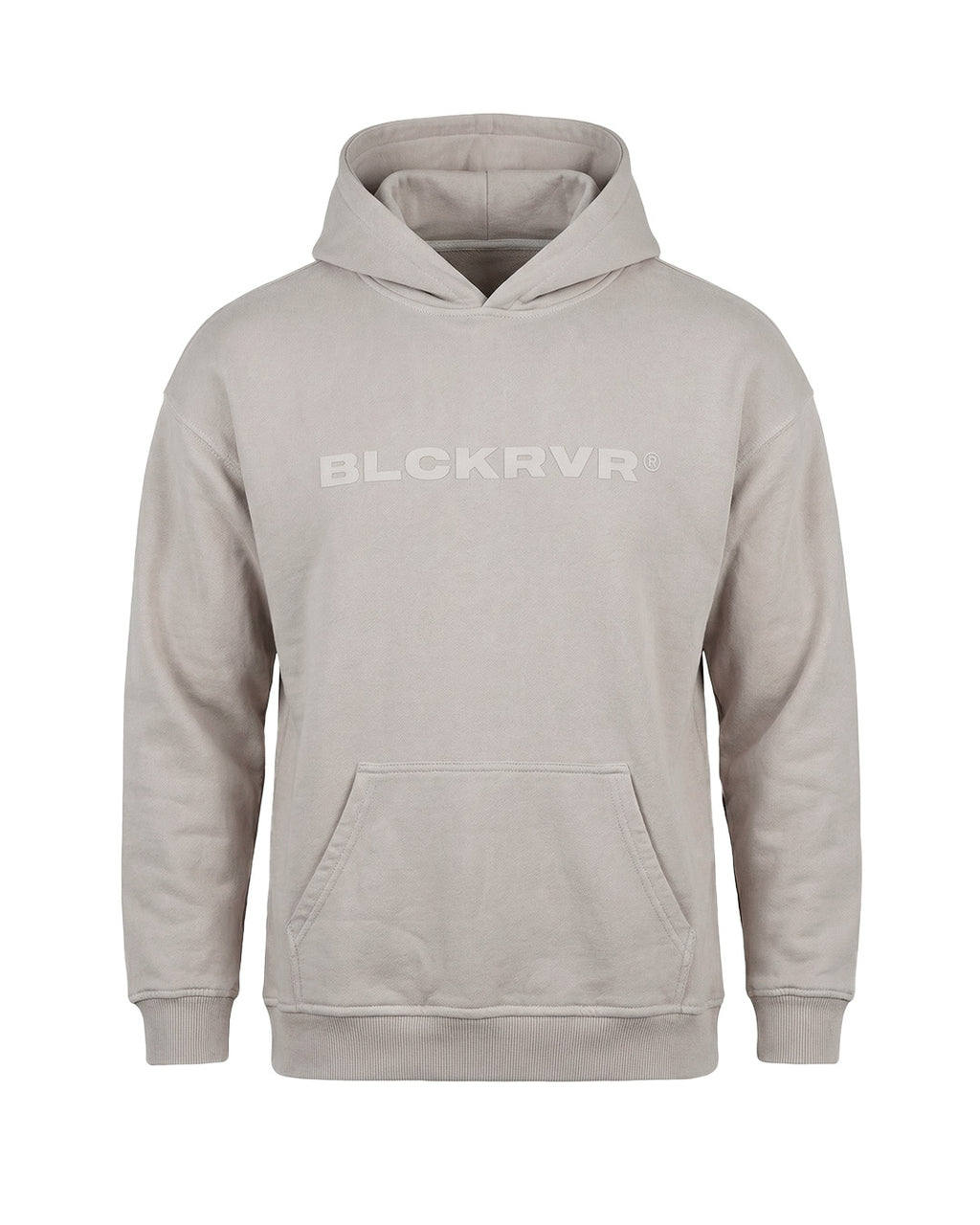 Hoodie Boxlogo Beige